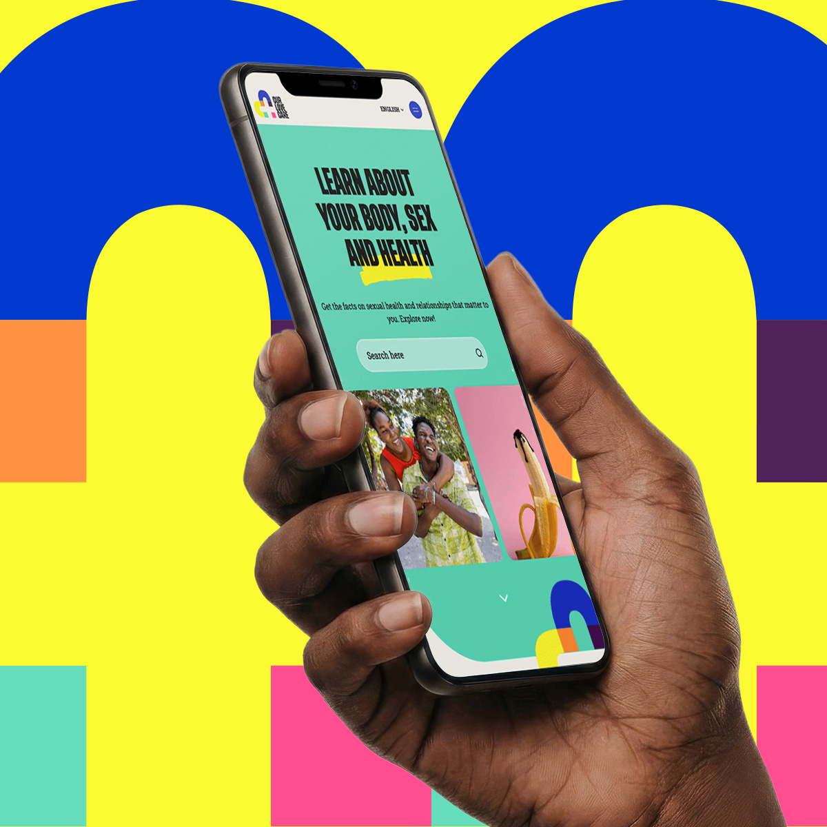 CurLoveCare — mobile view of the platform